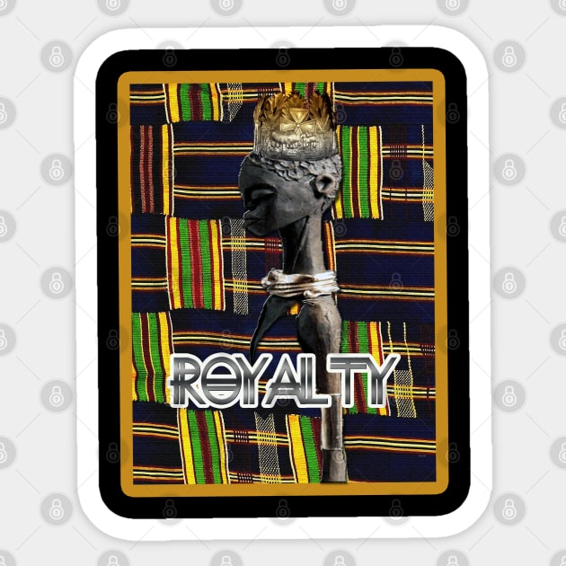 Royalty Sticker by Afrocentric-Redman4u2